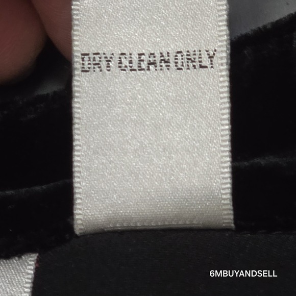 Chico's Design‎ Velvet Cutout Jacket Women 1 M Gothic Whimsigoth Artwear Grunge - Picture 8 of 10